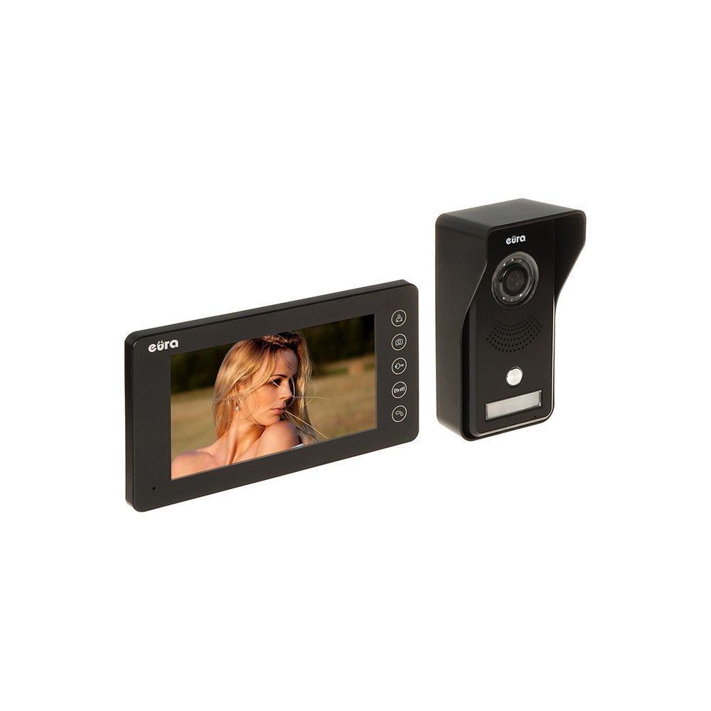VIDEO DOORFONA KOMPLEKTS VDP-76A3 EURA
