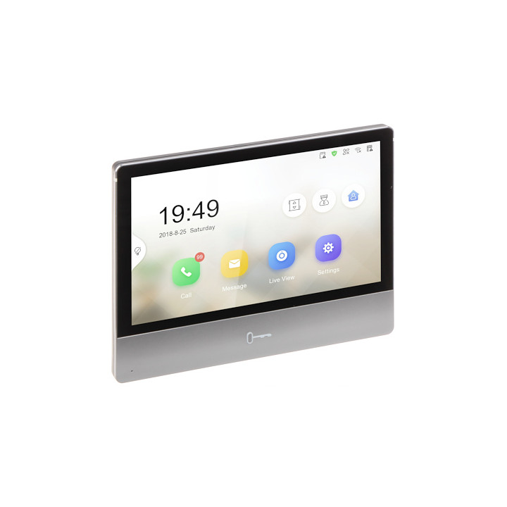Умная настенная панель Hikvision DS-KH8350-WTE1/EU, Wi-Fi/IP, с дисплеем 7 дюймов