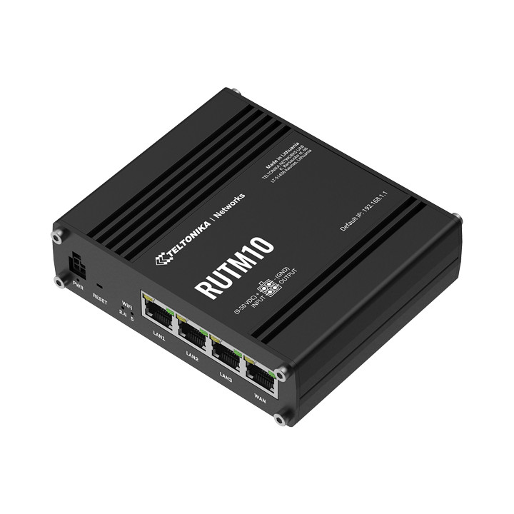 Teltonika RUTM10 Ethernet maršrutētājs Wi-Fi 5 AC Gigabit divjoslu