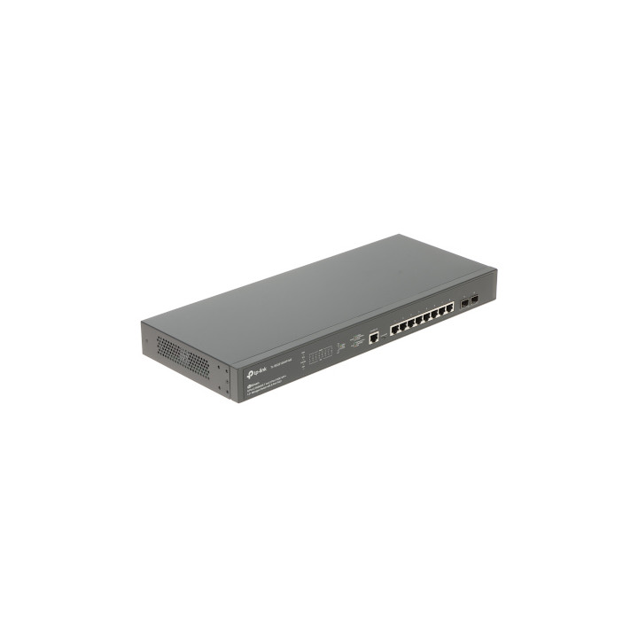 TP-Link TL-SG3210XHP-M2 JetStream 8 portu 2.5G PoE+ un 2 portu 10G SFP+ L2+ pārvaldāms slēdzis
