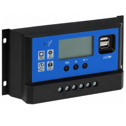 SAULES ĮKROVIMO VALDIKLIS SCC-60A-PWM-LCD-S2