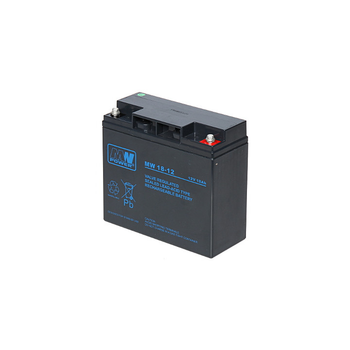 12V 18Ah герметичная свинцово-кислотная батарея 12V/18AH-MW