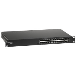 Teltonika SWM282 L2+ pārvaldāms slēdzis 24x ETH PoE porti 4x SFP