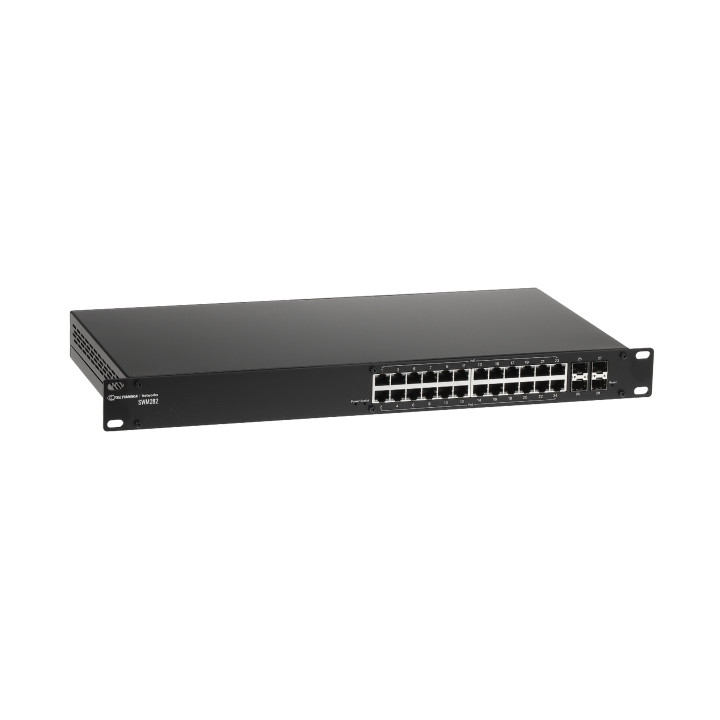 Teltonika SWM282 L2+ pārvaldāms slēdzis 24x ETH PoE porti 4x SFP