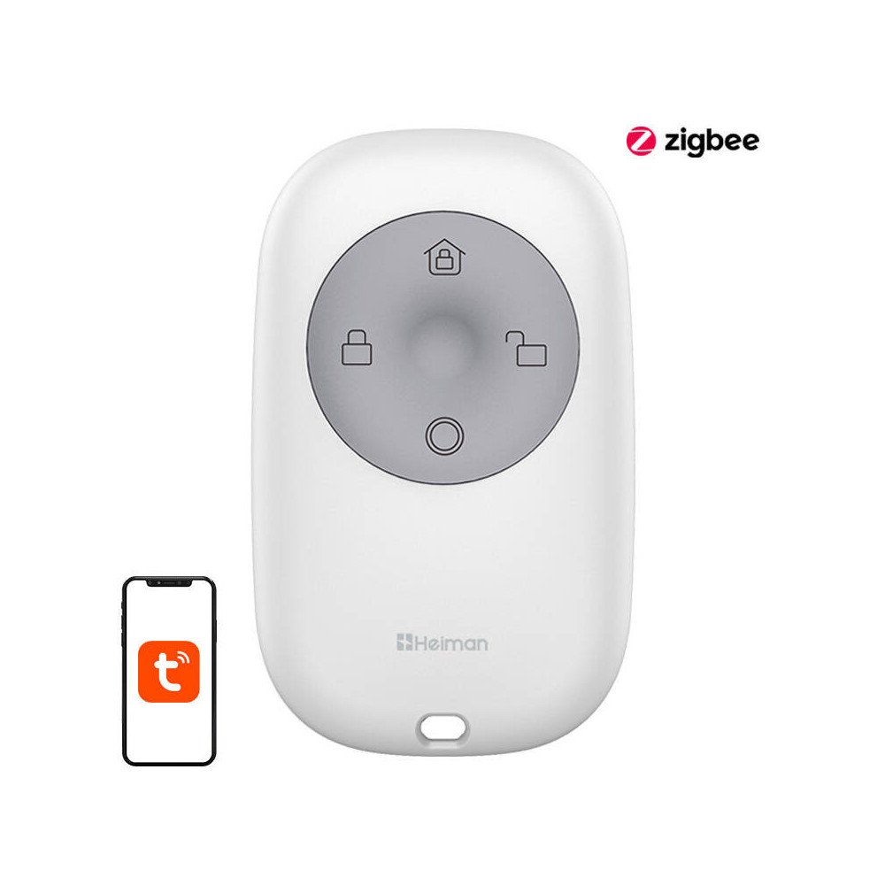 Heiman HS1RC-E Tuya Smart Zigbee nuotolinio valdymo pultas