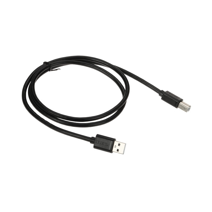 UNITEK Y-C430GBK USB-A uz USB-B kabelis 1m