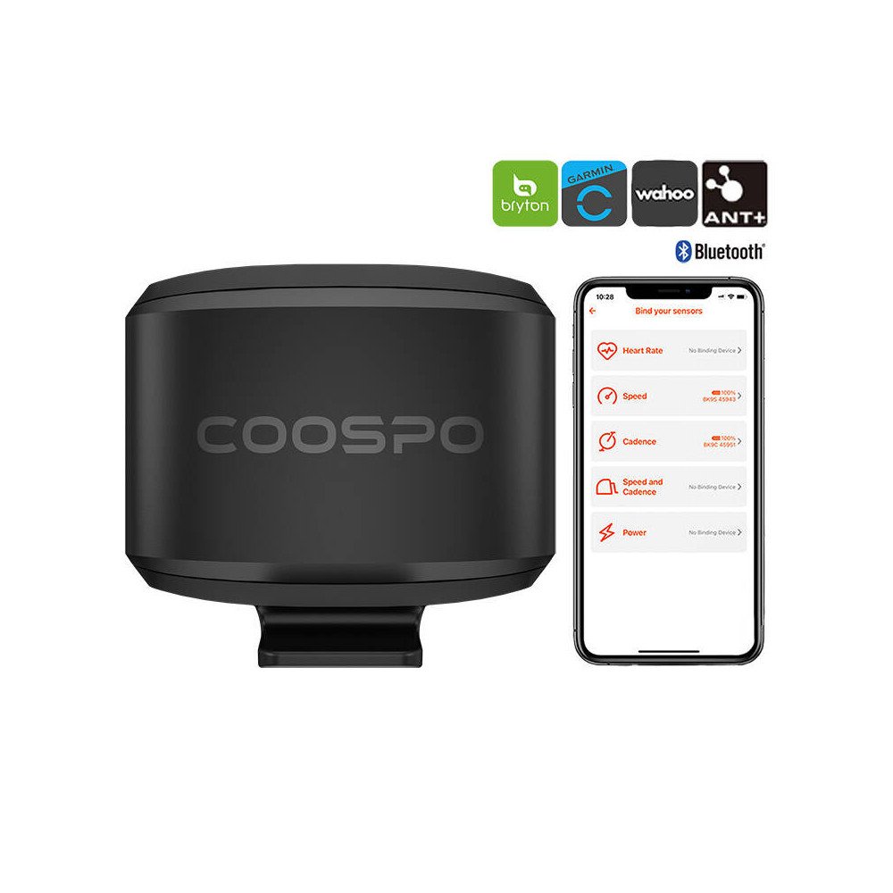 Atruma sensors Coospo BK9S ir savietojams ar Wahooo, Garmin, Bryton utt.