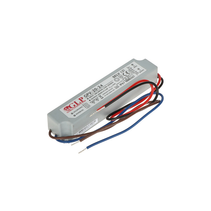 24V/1A/GPV 24W IP67 блок питания