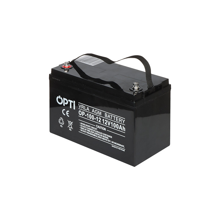 OPTI 12V/100AH-OPTI 12V 100Ah AGM Battery