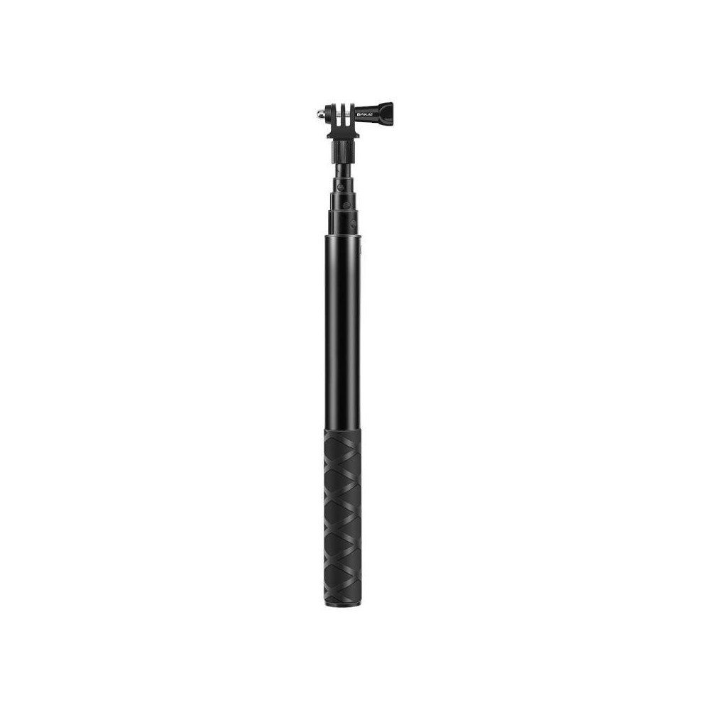 Metallist selfie-hoidik Puluz 110 cm spordikaameratele (sh Osmo Action 5 Pro, Insta360 X5 / X4 / X3)