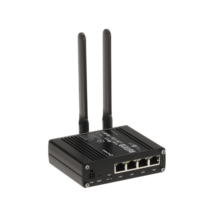 RUUTER RUTX10 Bluetooth BLE, Wi-Fi 5, 2,4 GHz, 5 GHz 867 Mbps Teltonika