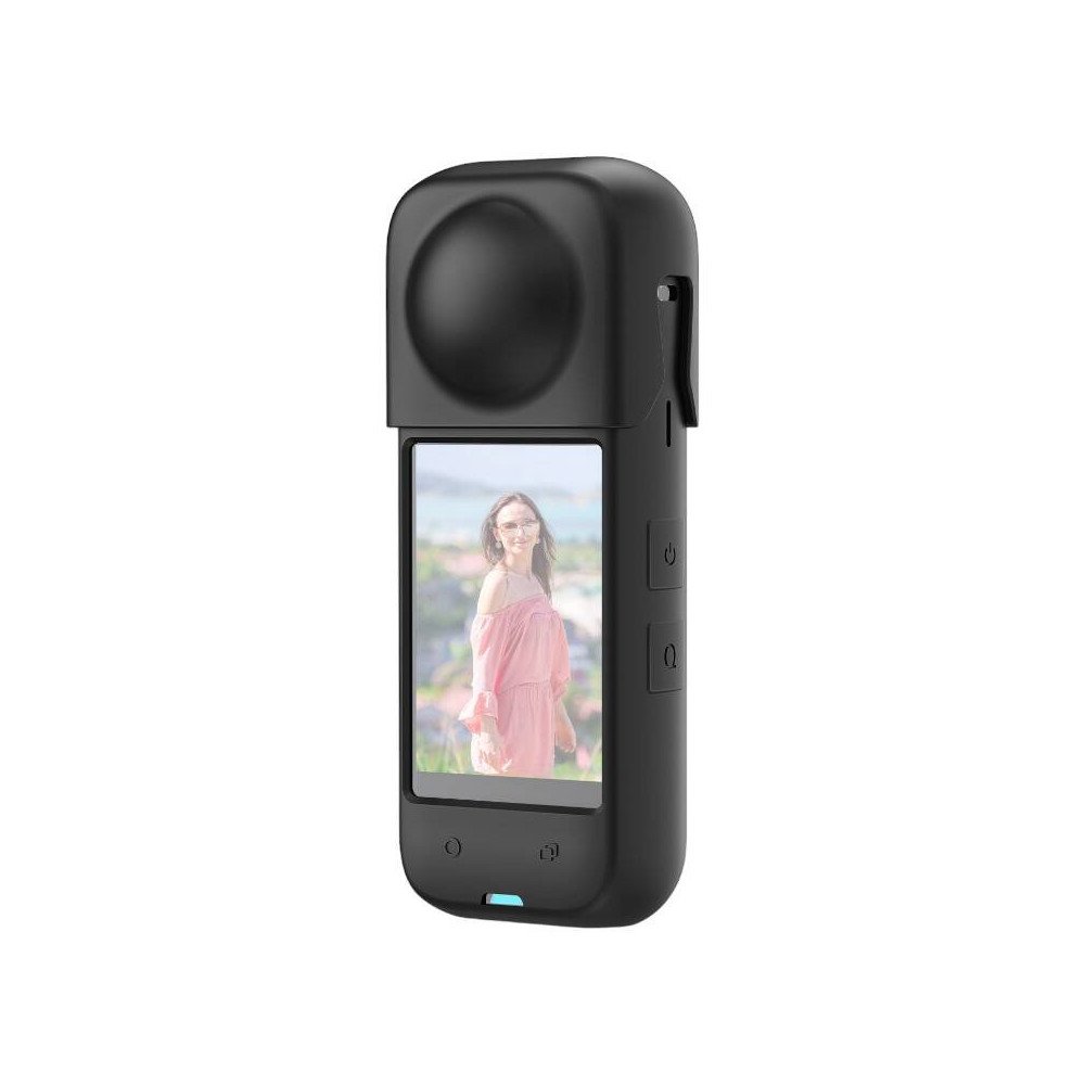 Silikoonist kaitseumbris PULUZ Insta360 X4 jaoks (must)