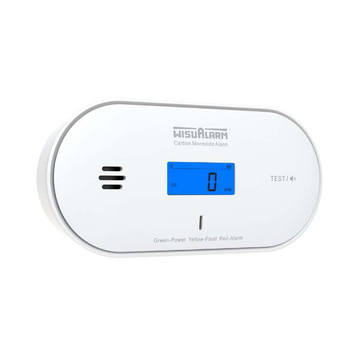 WISUALARM HY-GC30A-R8 Carbon Monoxide Detector (CO Alarm)