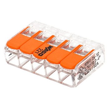 CONNECTOR STRIP WAGO-221-415*P25