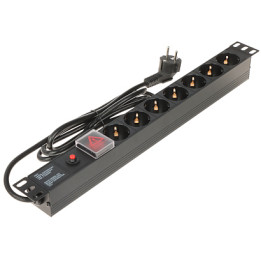 L19/7F 19" 7U tīkla skapis