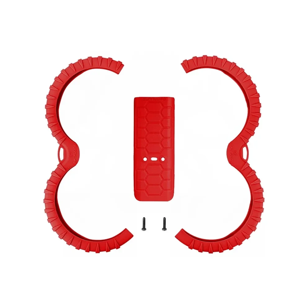 Apsauginis dangtelis + sraigto dangtelis SUNNYLIFE, skirtas DJI Avata 2 (raudonas)