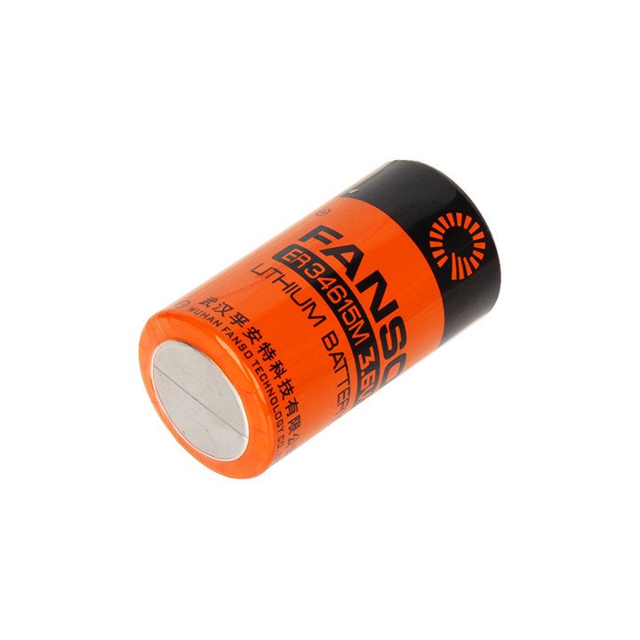 FANSO BAT-ER34615 Lithium-Thionyl Chloride Battery 3.6V ER34615M