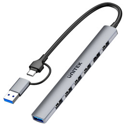 UNITEK H1209AGY01 USB centrmezgls viedās mājas vārteja