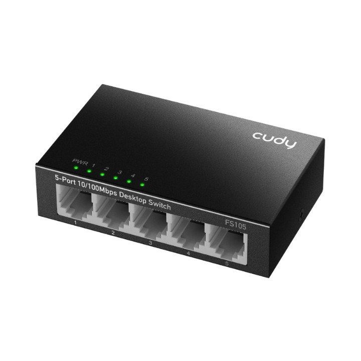 CUDY FS105 5-Port Fast Ethernet Switch