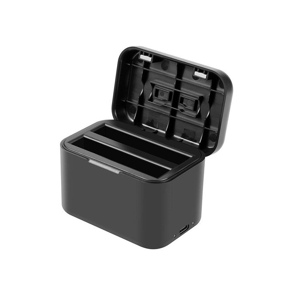 Charging case for batteries and memory cards PULUZ for Insta360 X4 (black)