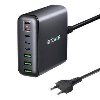 Sienas ladetajs Blitzwolf BW-S26 250W (melns)