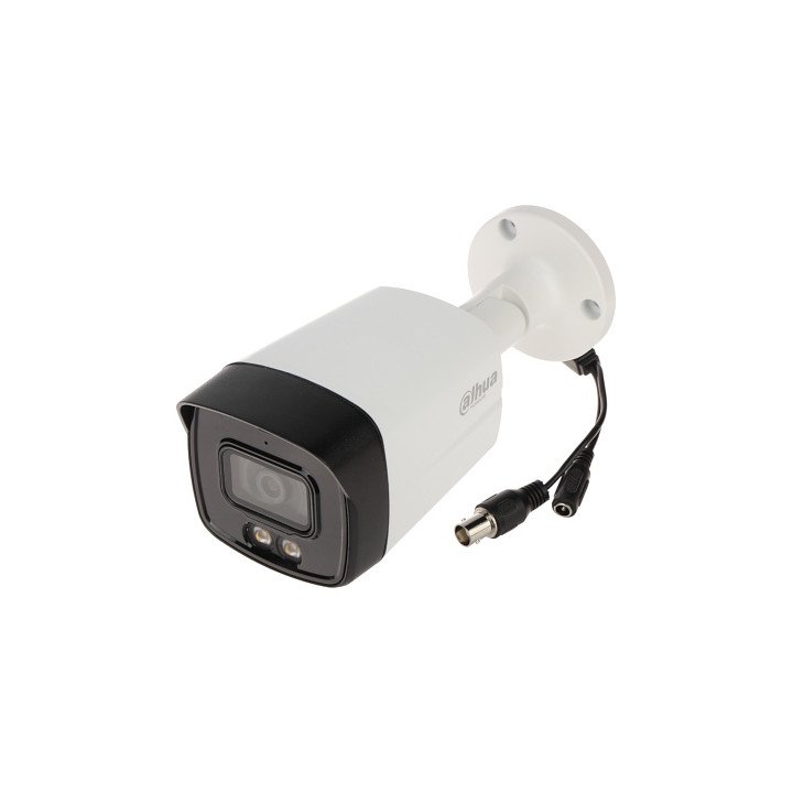 Камера видеонаблюдения Dahua HAC-HFW1509TLM-A-LED-0360B-S2, 5MP, аналоговая, полноцветная, 3.6мм