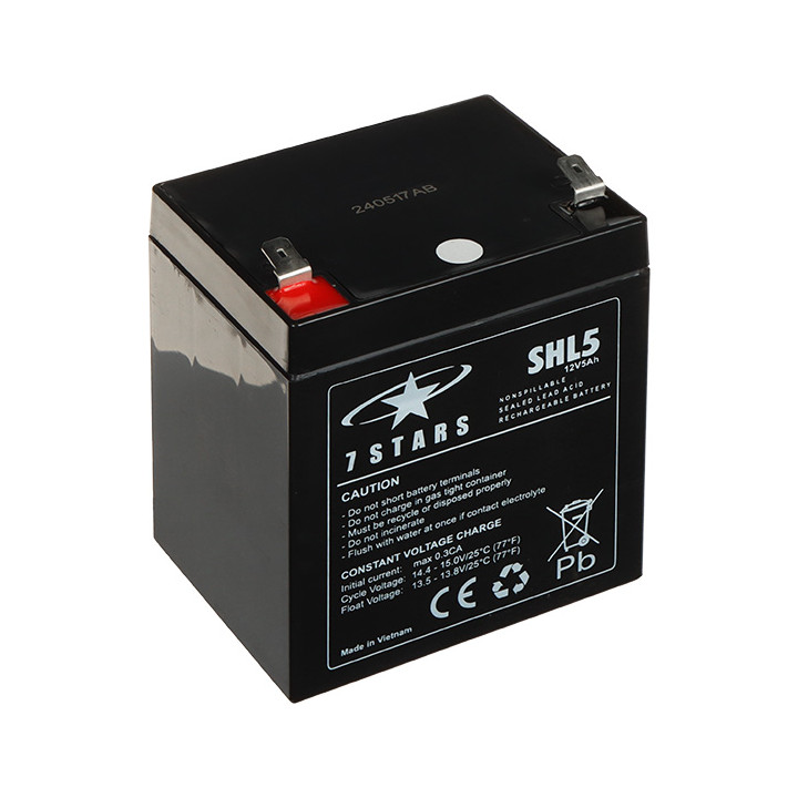 7STARS 12V 5Ah Battery (12V/5AH-7STARS)