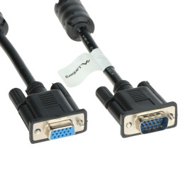 Lanberg VGA-5.0-WG/L кабель VGA 5 м