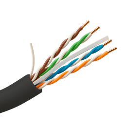SAFIRE UTP6-100-OUTDOOR Outdoor Cat6 UTP tinklo kabelis, 100 m ritė