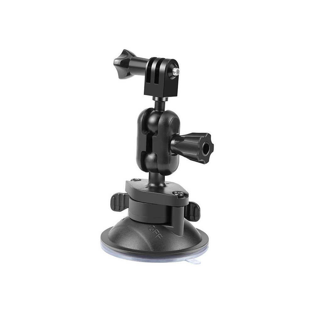 PULUZ suction cup mount for sports cameras (DJI, GoPro, Insta360) PU545B (black)
