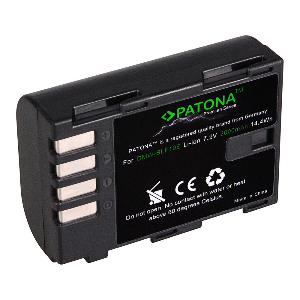 Akku Panasonic DMW-BLF19 2000mAh Li-Ion Premium