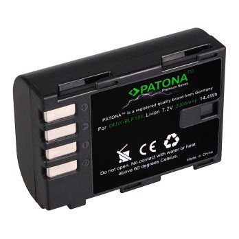 Akumulators Panasonic DMW-BLF19 2000mAh Li-Ion Premium