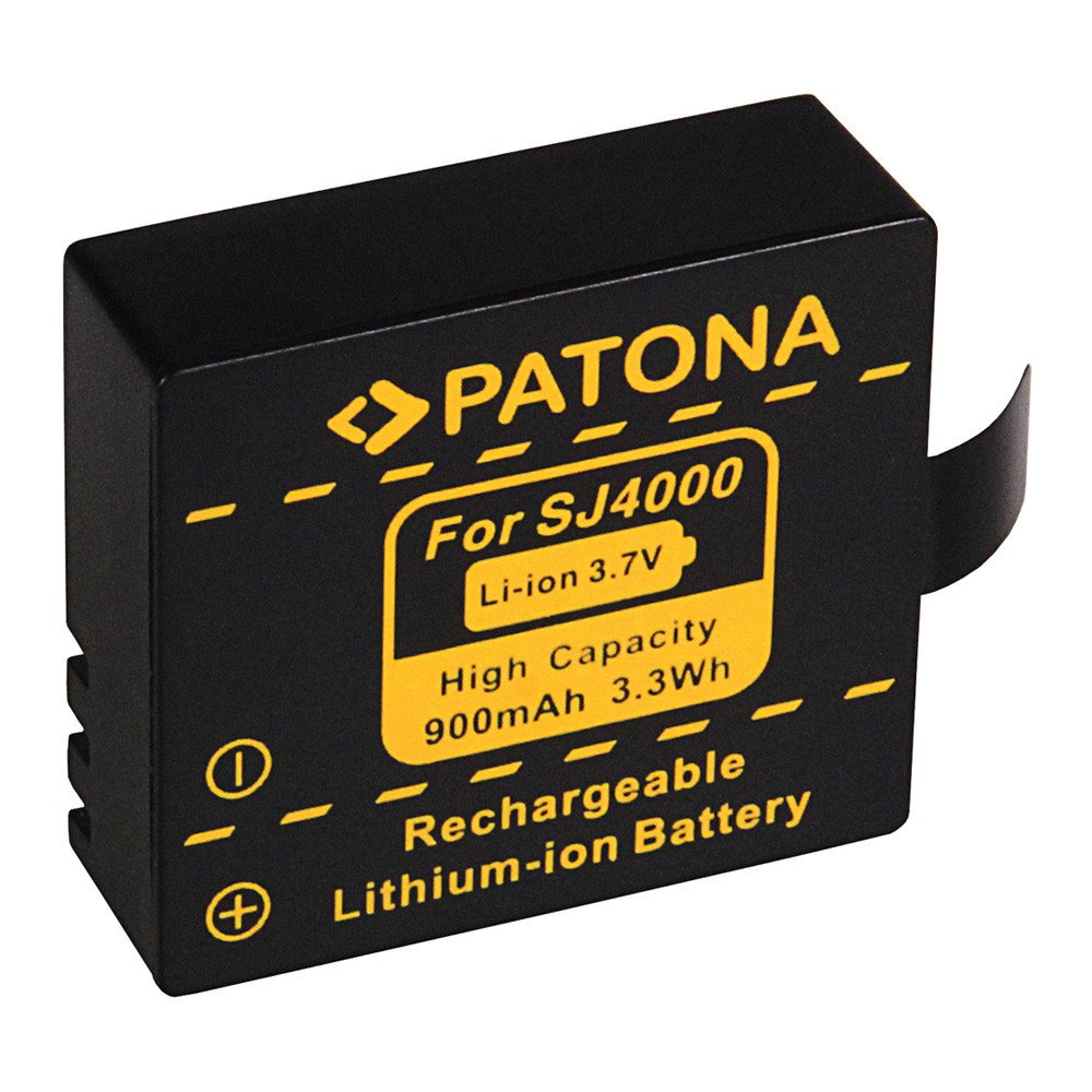 Akumulators SJCAM SJ4000 900mAh Li-Ion, Rollei 220 350