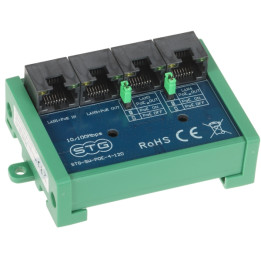 STG STG-SW-POE-4-120 4 portu PoE slēdzis 120W