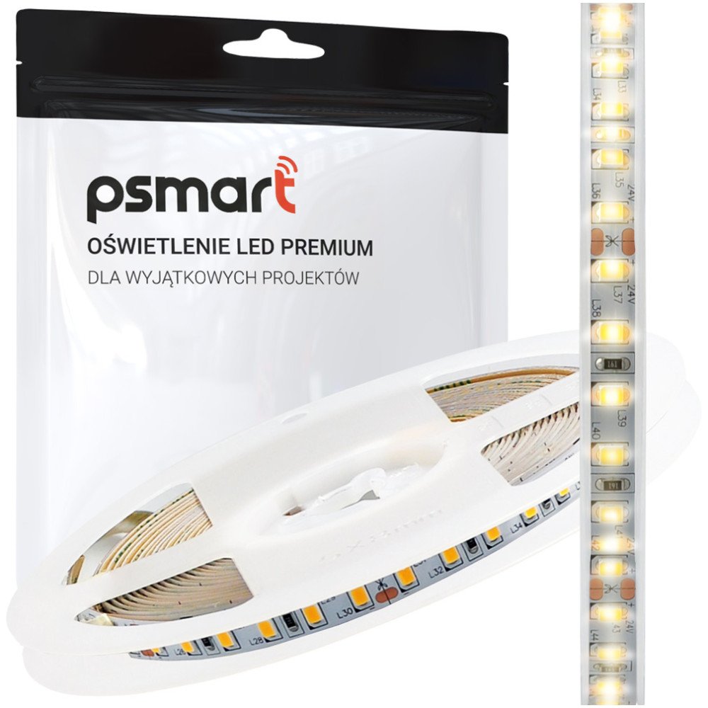 PSMART Tasma LED 24V WW 3000K 2835 IP20 8 120 / 5