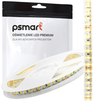 PSMART Tasma LED 24V WW 2835 IP65 8mm 120led/m 5m