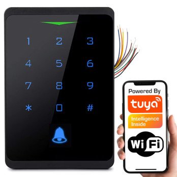 Vedenpitava nappaimiston salauslaite, WiFi-kortinlukija TUYA