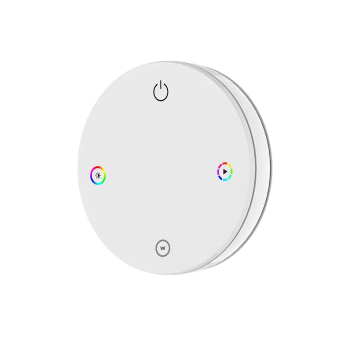 Kaugjuhtimispult RGB/RGBW LED-kontrolleri jaoks hamardatav 1-tsooniline RF 2,4 GHz SD-seeria