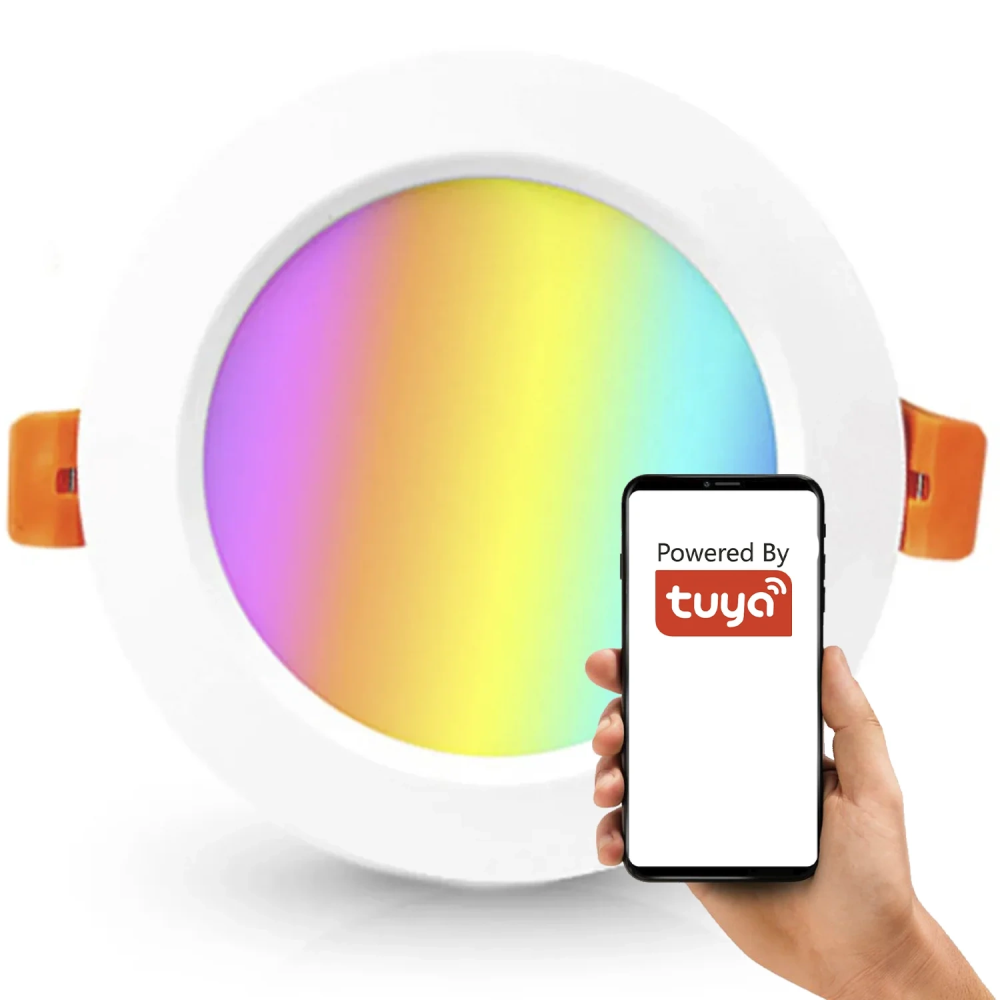 Alykas pyorea upotettava lamppu Himmennettava RGBCCT 6 WiFi TUYA