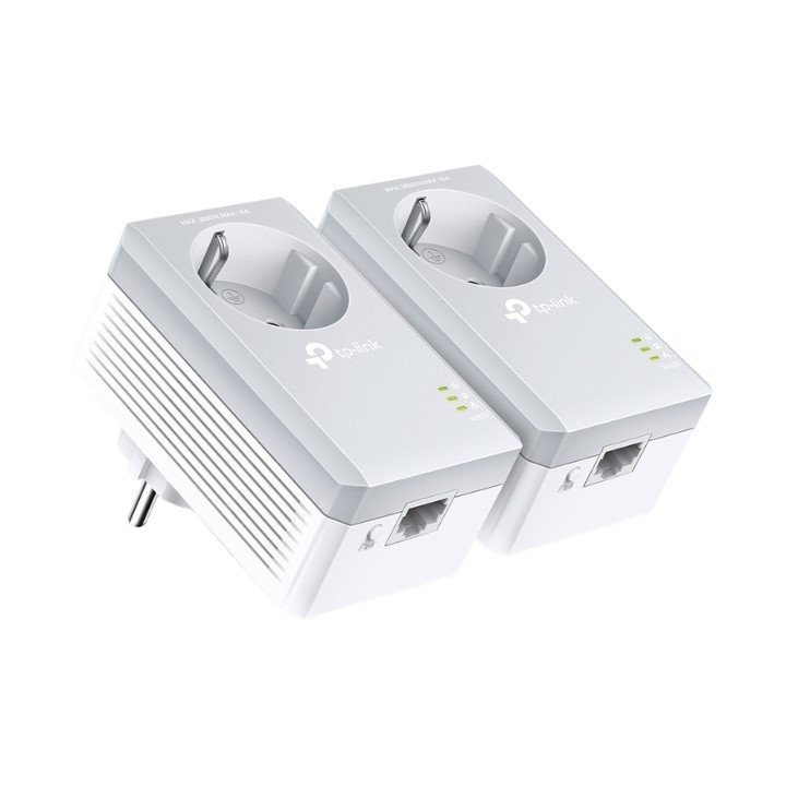 TP-Link TL-PA4010P KIT AV600 Powerline Starter komplekts ar caurlaidi