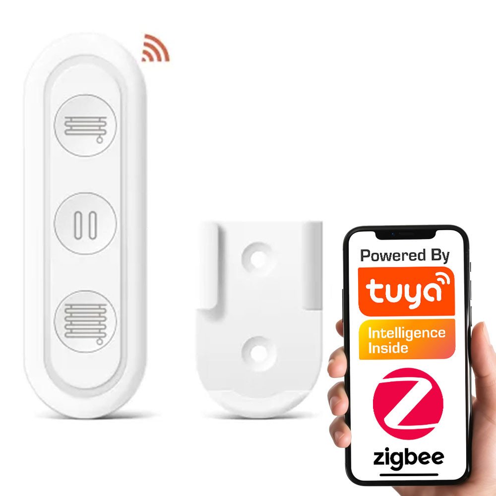 Talvadibas pults 3 kanali 9 programmas TUYA LR ZigBee rullo slegu kontrolleriem