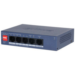 Dahua CS4005-4ET1GT-36 Pārvaldāms PoE slēdzis 4 portu Gigabit