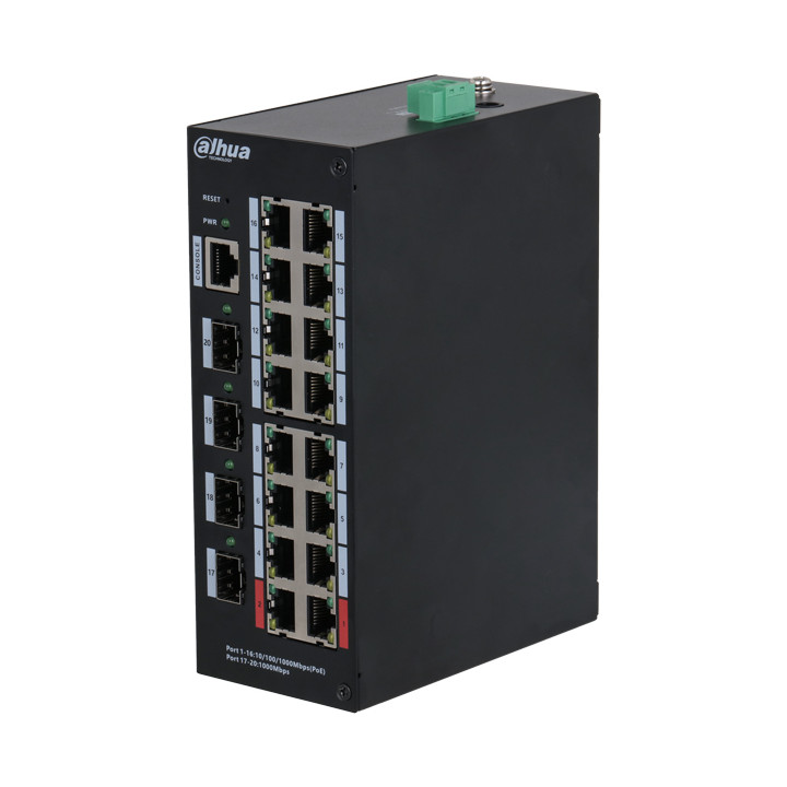 DAHUA HS4420-16GT-190 PoE+ slēdzis 190W