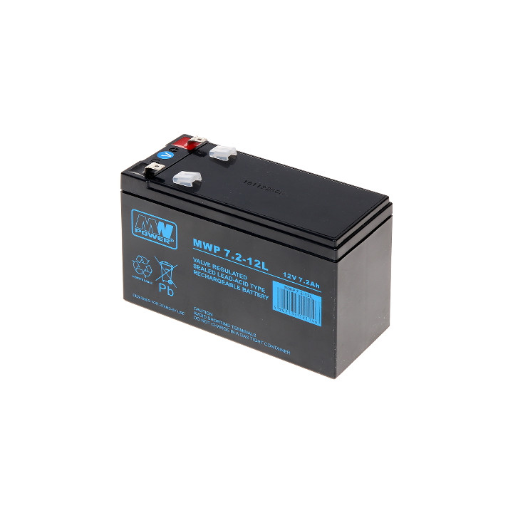 MWP 12V/7.2AH-MWP 12V 7.2Ah Sealed Lead Acid Battery