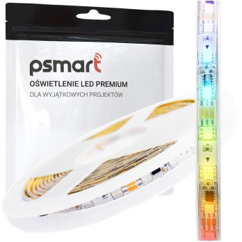 PSMART Addressable LED Strip 12V RGBIC WS2811 IP65 10mm 60led/m 5m