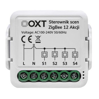OXT module mini scene controller 12 actions 230V ZigBee TUYA