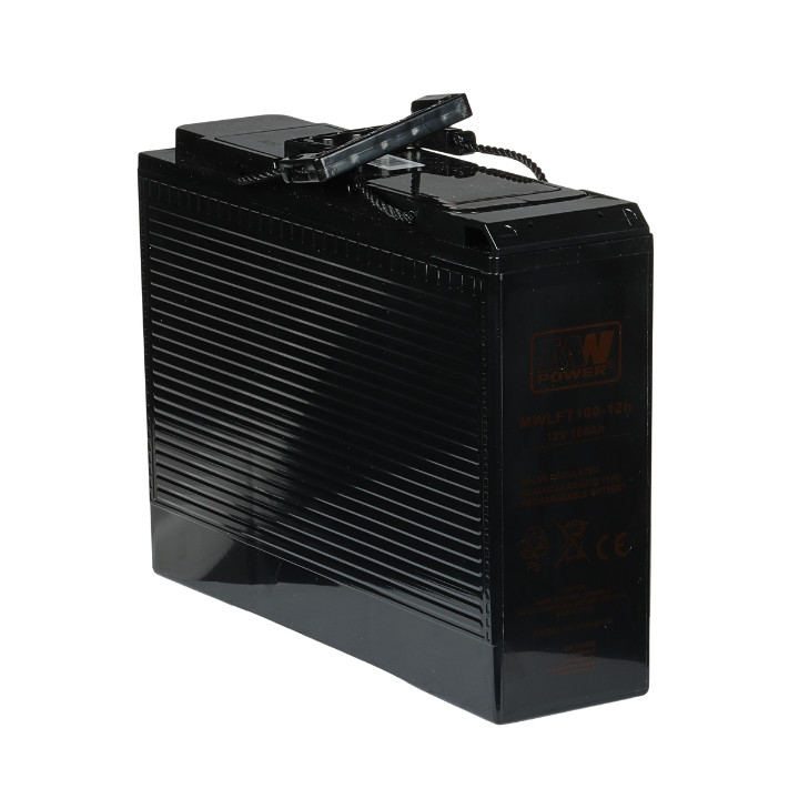 MW POWER 12V/100AH-MWLFT Front Terminal Battery 12V 100Ah