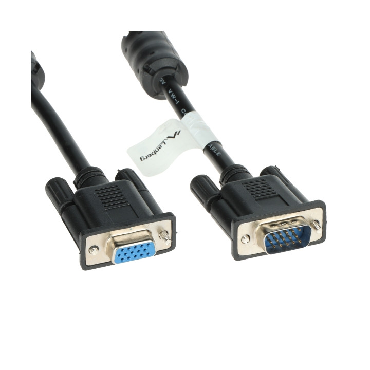 Lanberg VGA-3.0-WG/L VGA кабель 3м Белый
