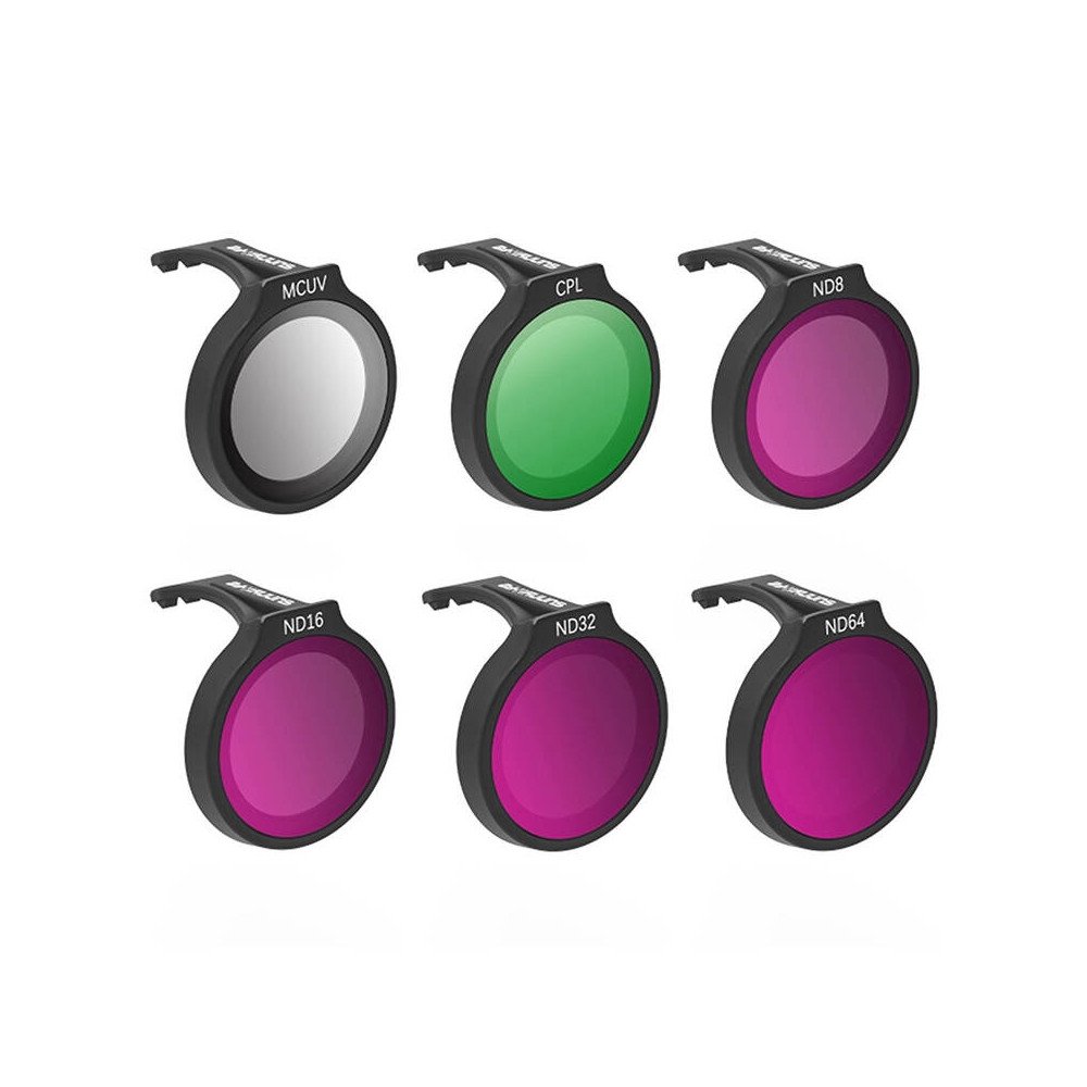 SUNNYLIFE set of six filters for DJI Neo MCUV+CPL+ND8+ND16+ND32+ND64