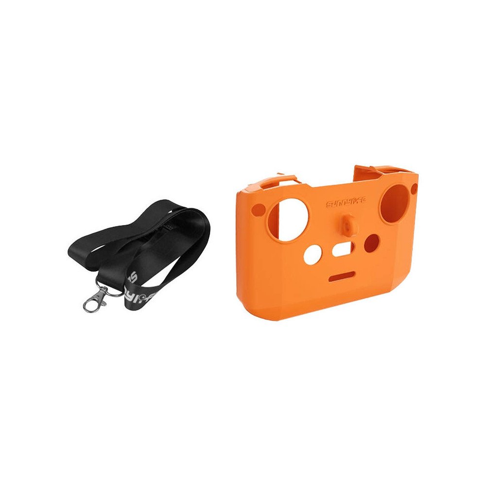 Sunnylife silikoninis deklas, skirtas DJI RC-N1 / RC-N2 / RC-N3 (oranzine)
